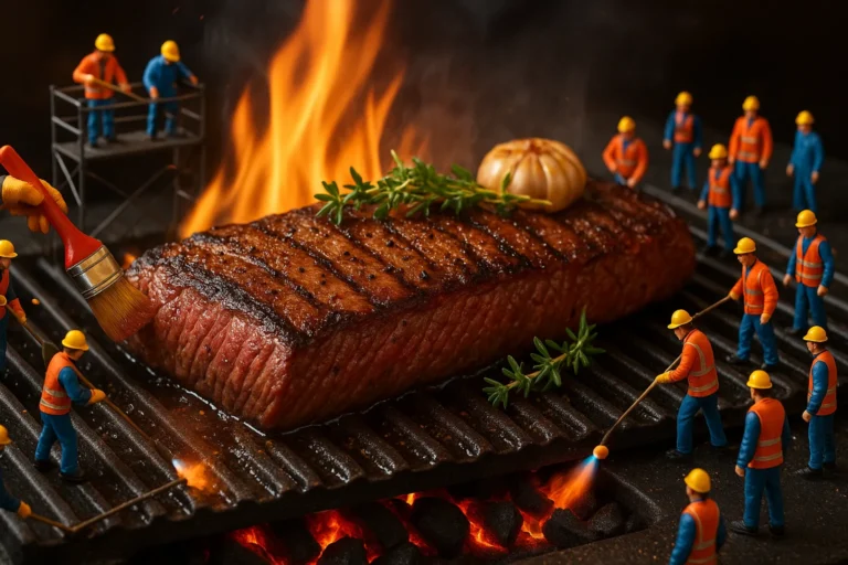 cooking flat iron steak