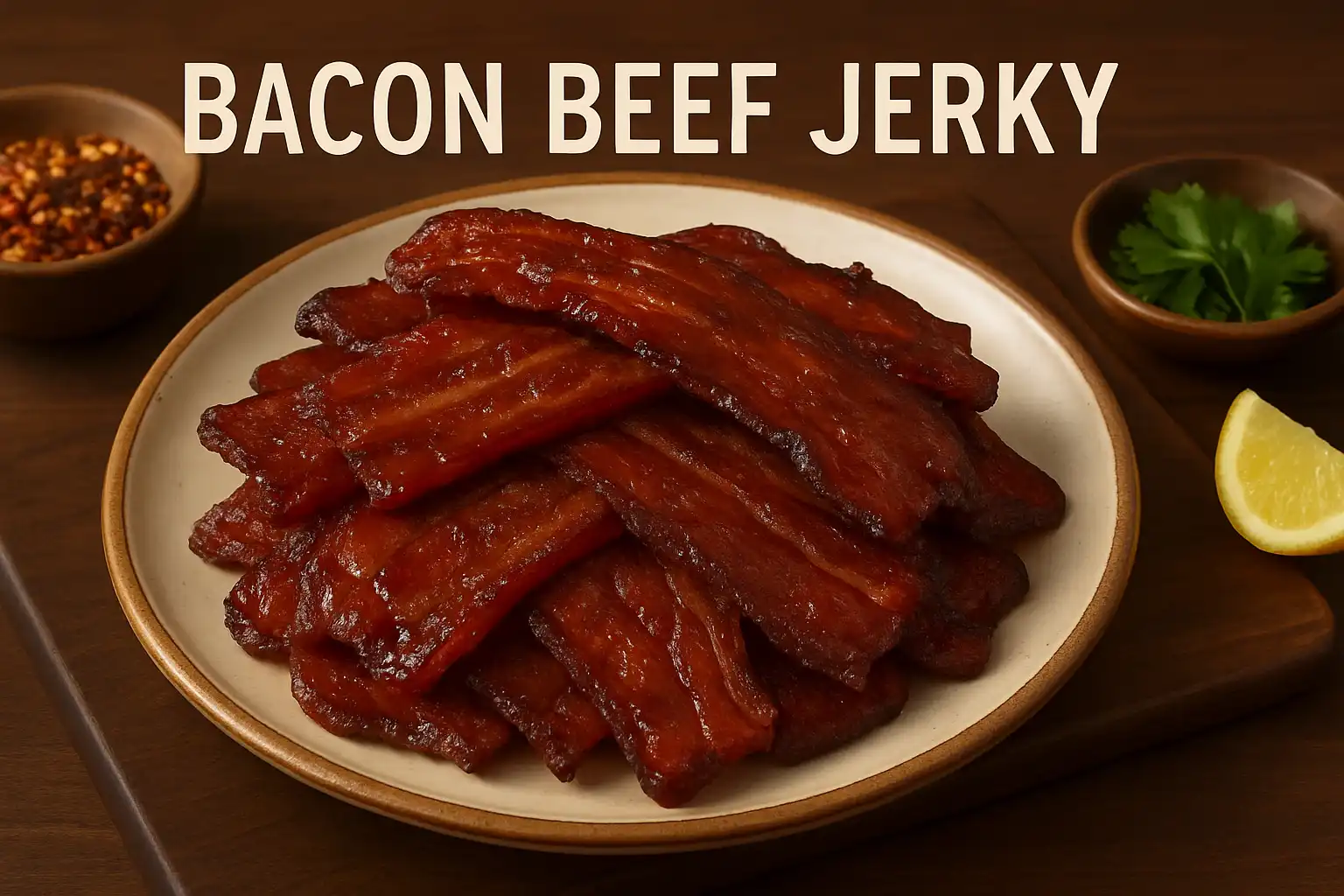 bacon beef jerky