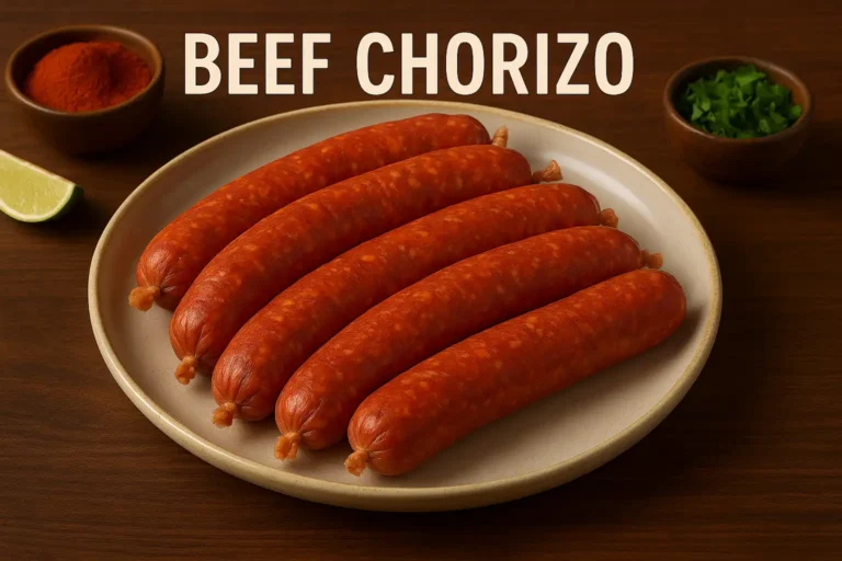 beef chorizo
