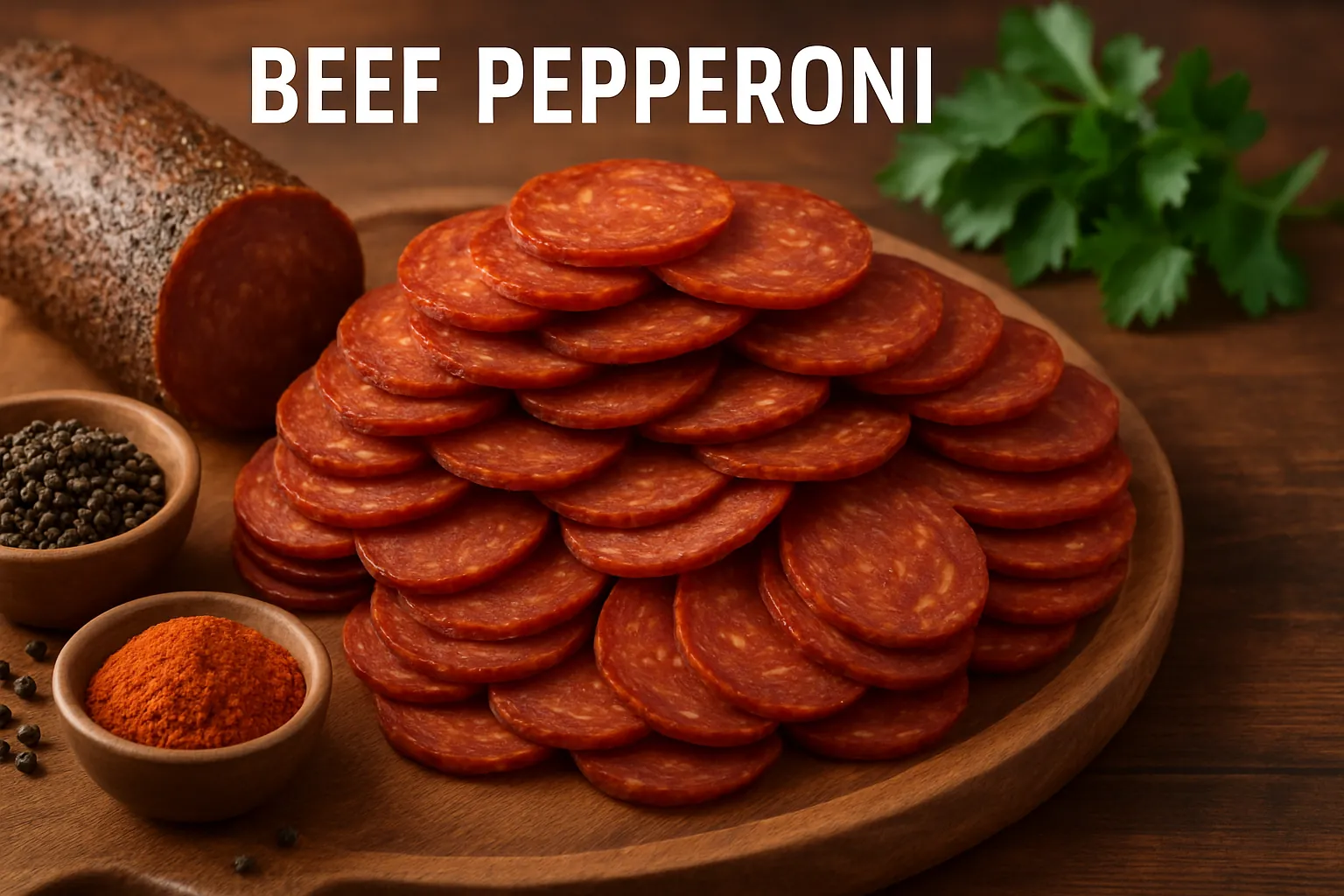 beef pepperoni