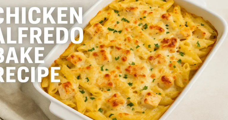 chicken alfredo bake recipe