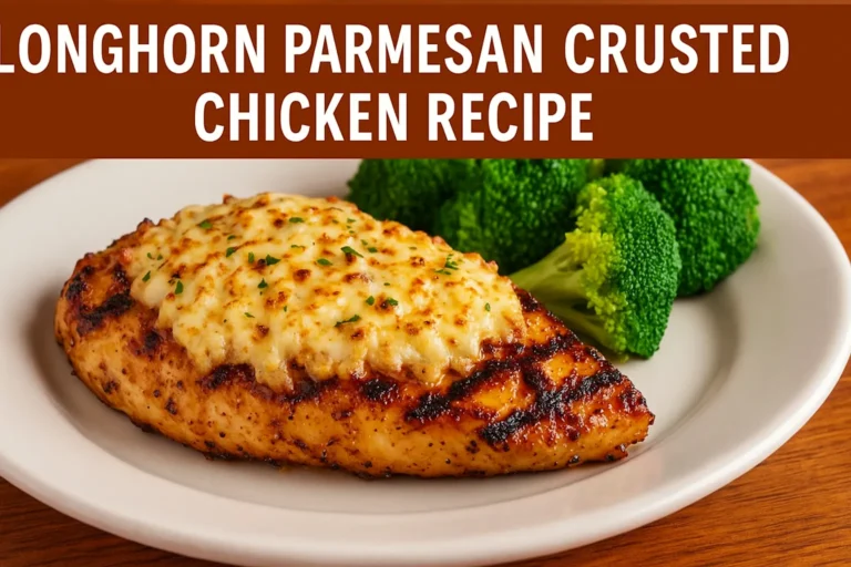 longhorn parmesan crusted chicken recipe