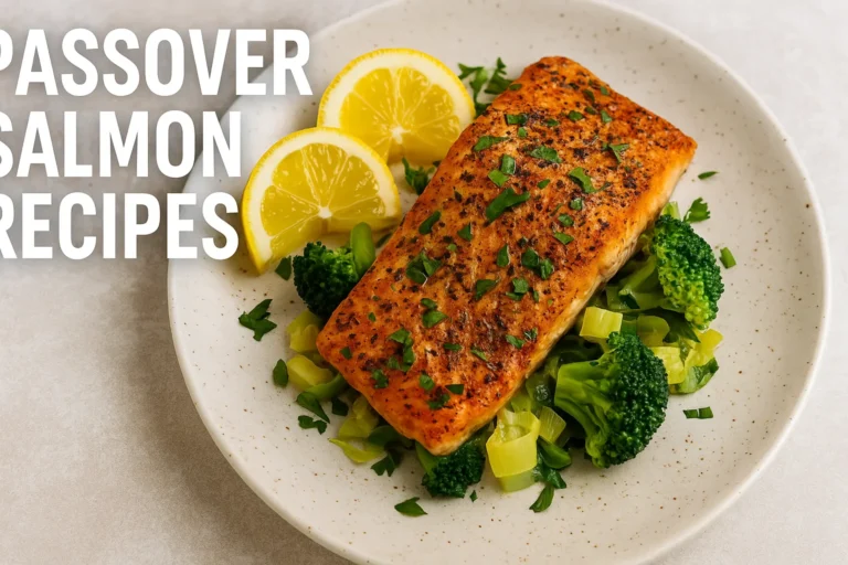 passover salmon recipes