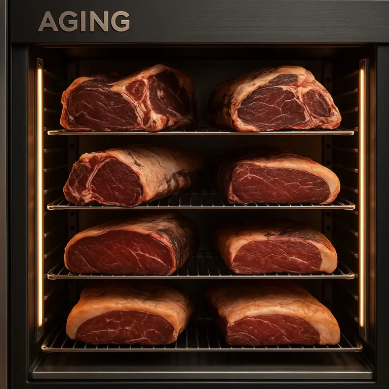 beef aging fridge