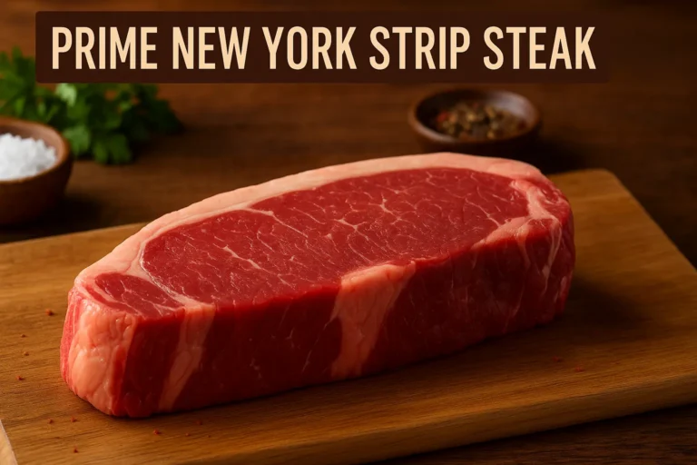 prime new york strip steak