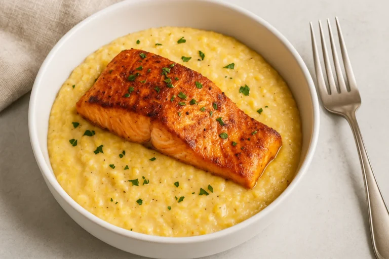 salmon and grits recipe