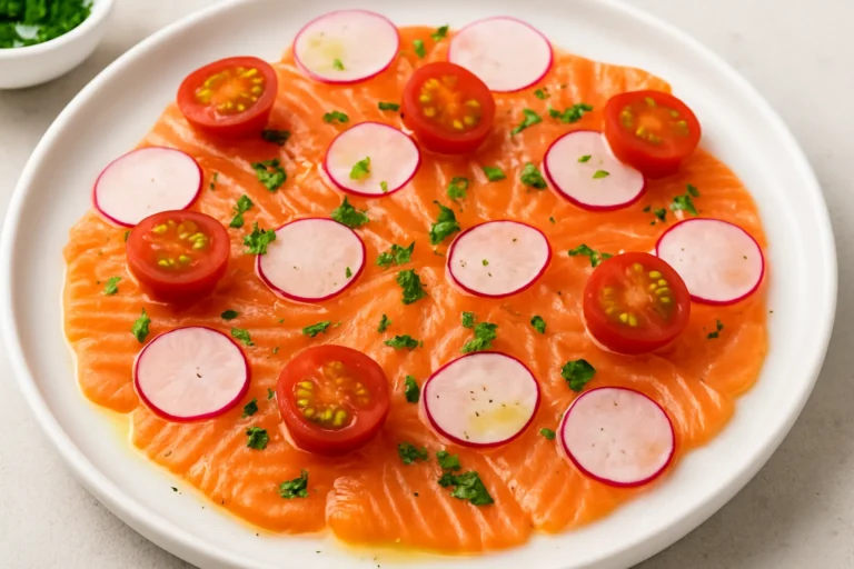 salmon carpaccio recipe