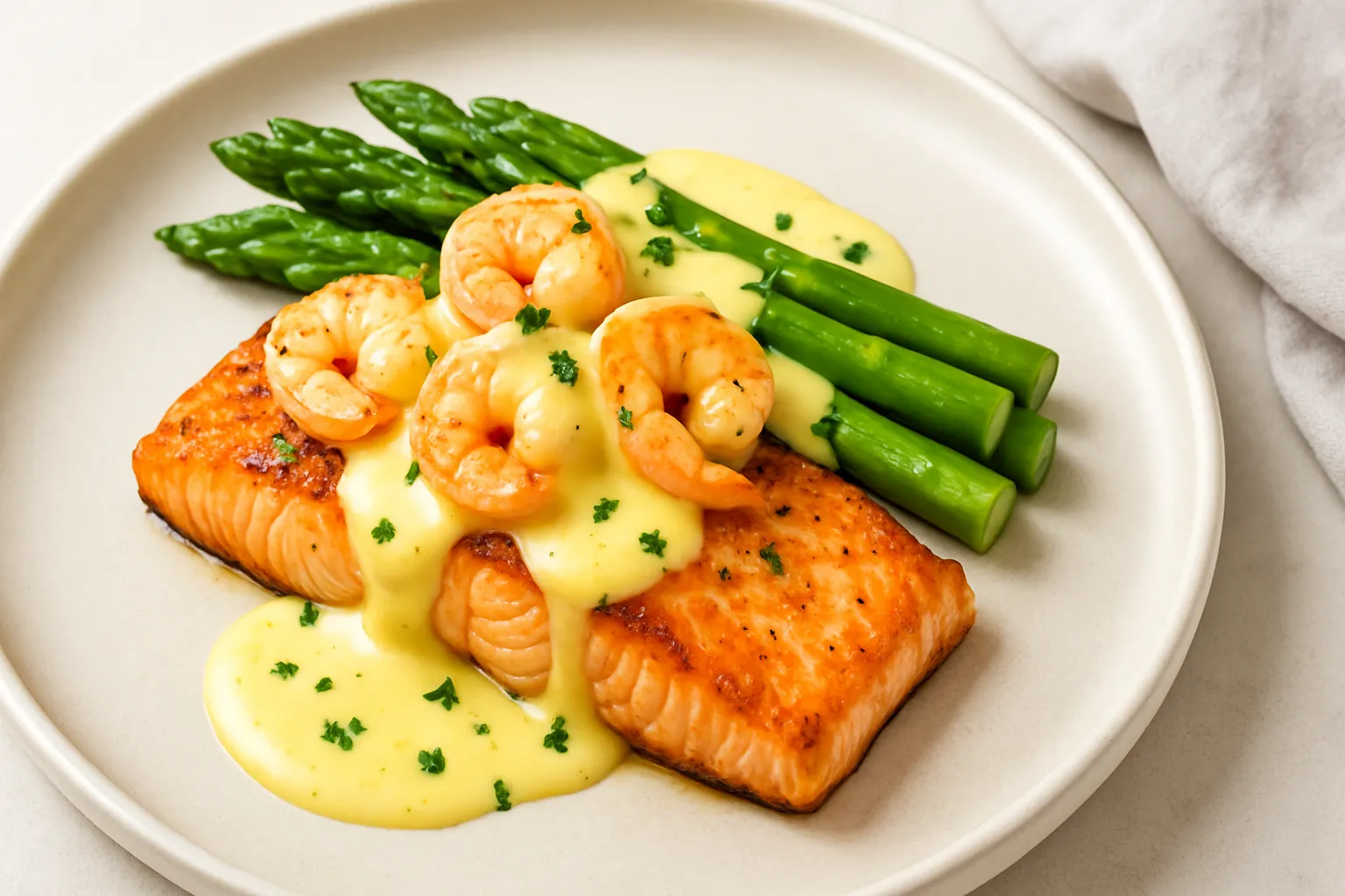 salmon oscar recipe