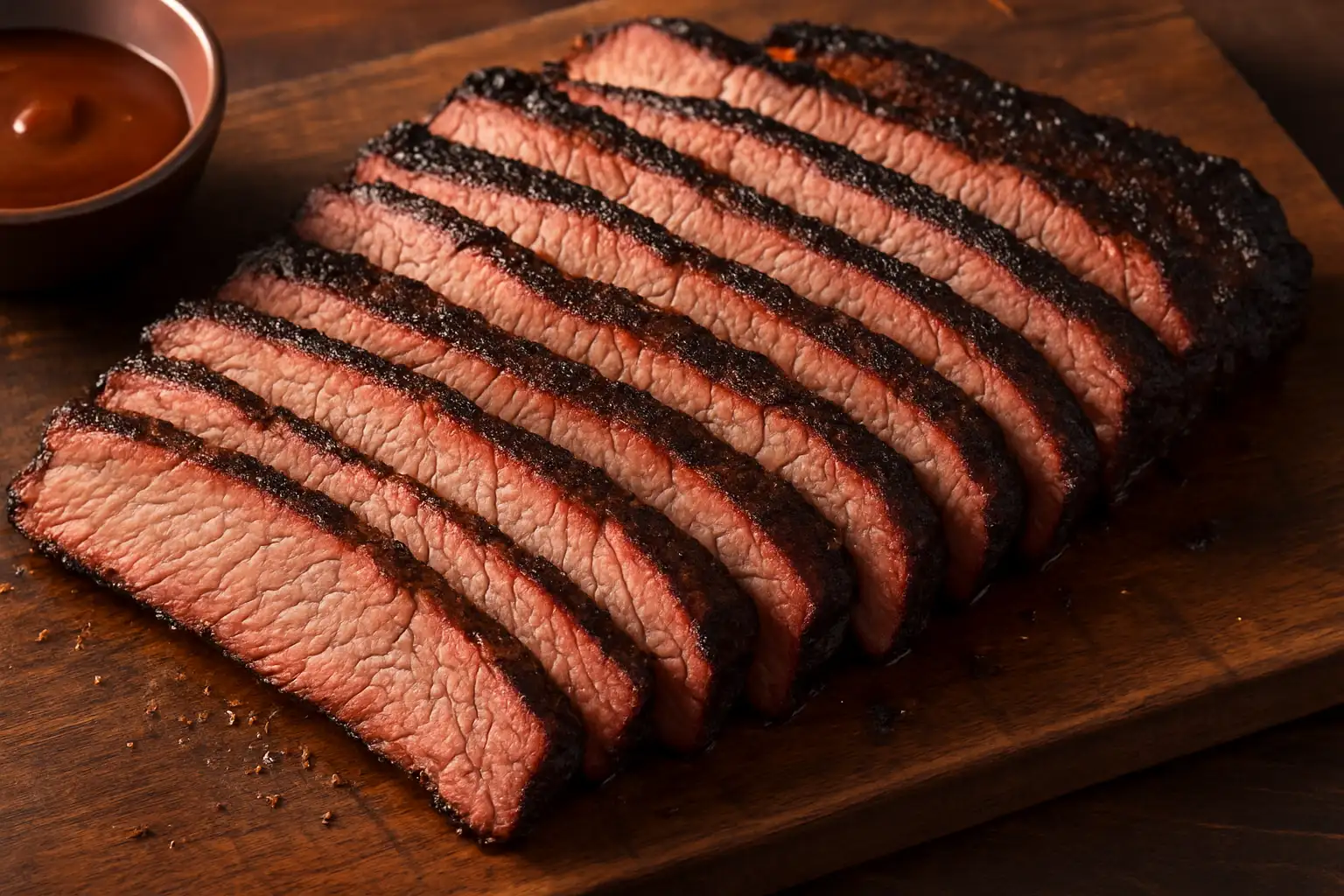 sliced beef brisket