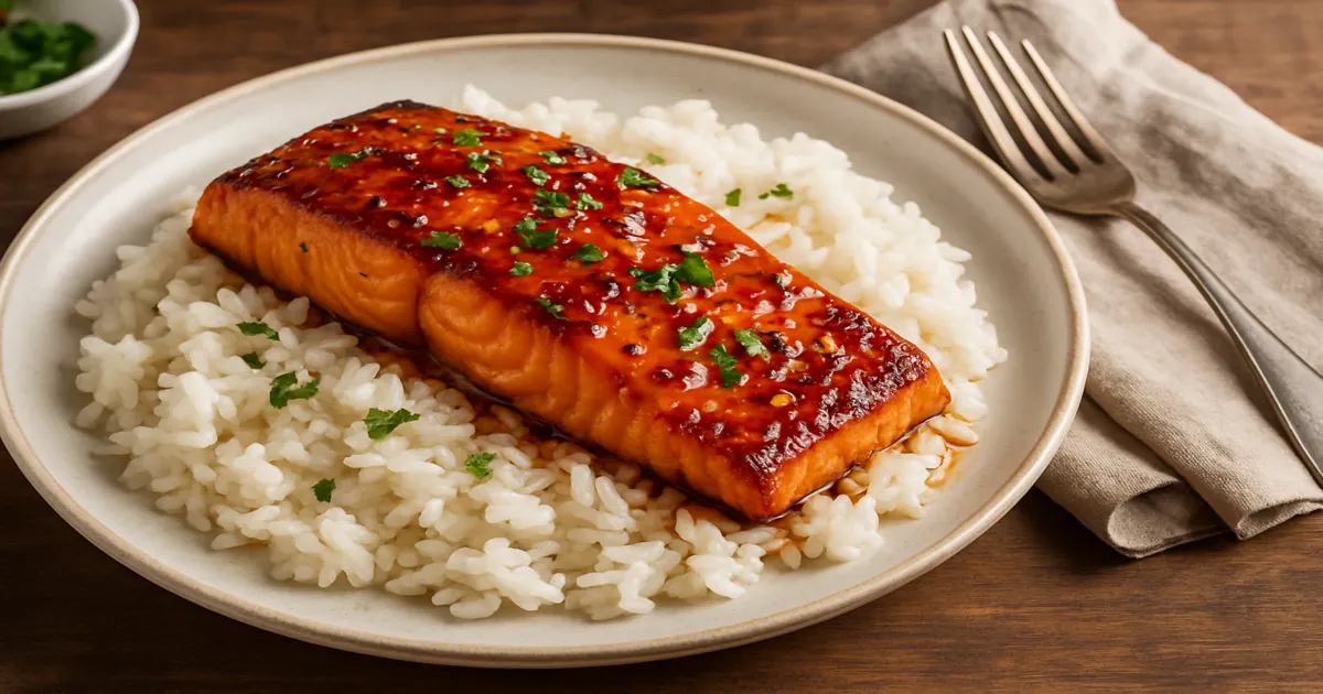 sweet chili salmon recipe